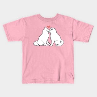 Samoyed Kisses Kids T-Shirt